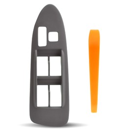 Master Power Window Switch Bezel Trim Fits for 1997-2001 Toyota Camry CE LE XLE 74232-AA030-G0 74232AA030G0 (Gray)