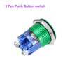 DMiotech 16mm / 5/8" Push Button Switch, IP66 1NO 0-250V