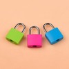 AOVNA 3Pcs Suitcase Locks with Keys Coloured Padlocks with Keys