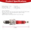 Motorcycle Engine Spark Plug, Single Electrode Spark Plug, High Performance