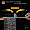BESy 12 Inch Rain Shower Head, 12" Square Rainfall &