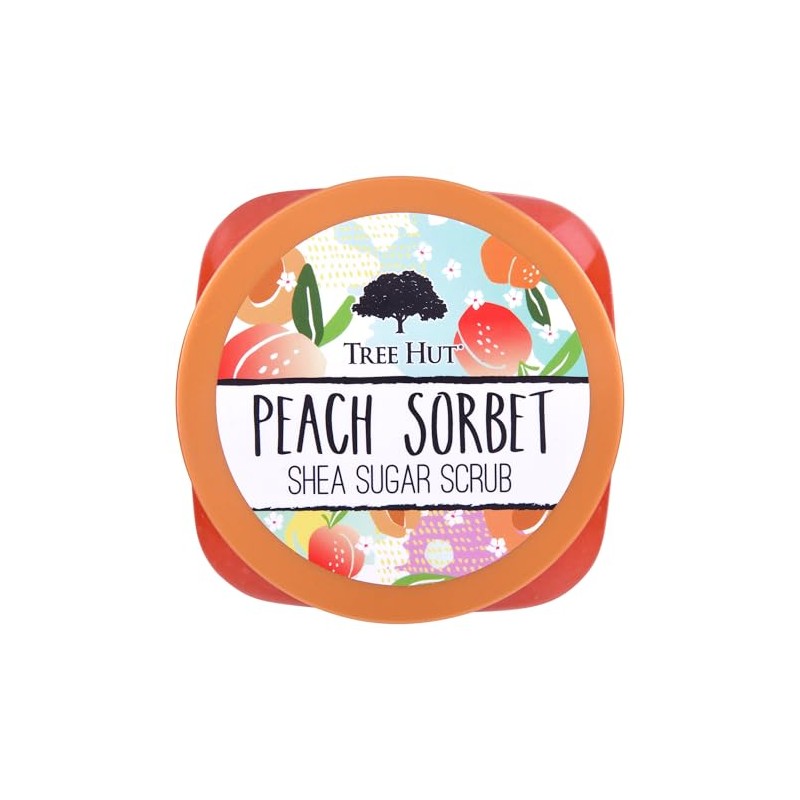 Tree Hut Peach Sorbet Shea Sugar Scrub