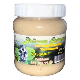 Crema Relajante Bálsamo Raramuri 100g Tarro Muscular Menta