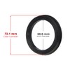 Circuit Performance 73.1mm OD to 66.6mm ID Black Plastic Polycarbonate
