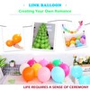 LFCXHTY Yellow Link Balloons 6 Inch 12 Inch 120 Pcs