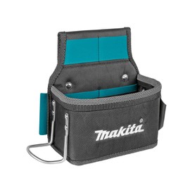 Makita E-15257 Tool Bag with Hammer Holder for Attaching to the Belt, Large Compartment Offers Plenty of Storage Space, Large Capacity for Hand Tools, Polyester, 180 x 105 x 185 mm (L x W x H)