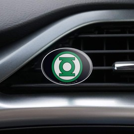 Green Lantern Logo Car Air Freshener Vent Clip