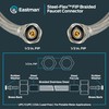 Eastman 36 Inch Steel-Flex Faucet Connector, Braided Stainless Steel Supply