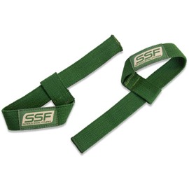 SERIOUS STEEL FITNESS OD Green Weight Lifting Straps (Traditional)