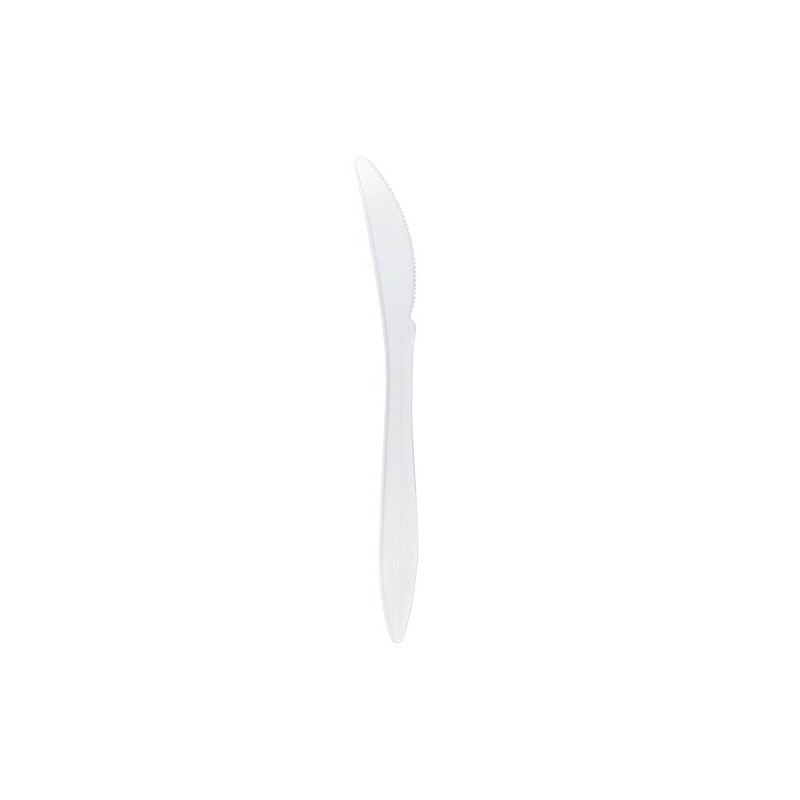 Karat U2041W PS Medium Weight Knives - White (Case of