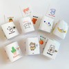 Personal Notebook, Notepad, Mini Organizer, Pocket Size, PVC Clear Material,