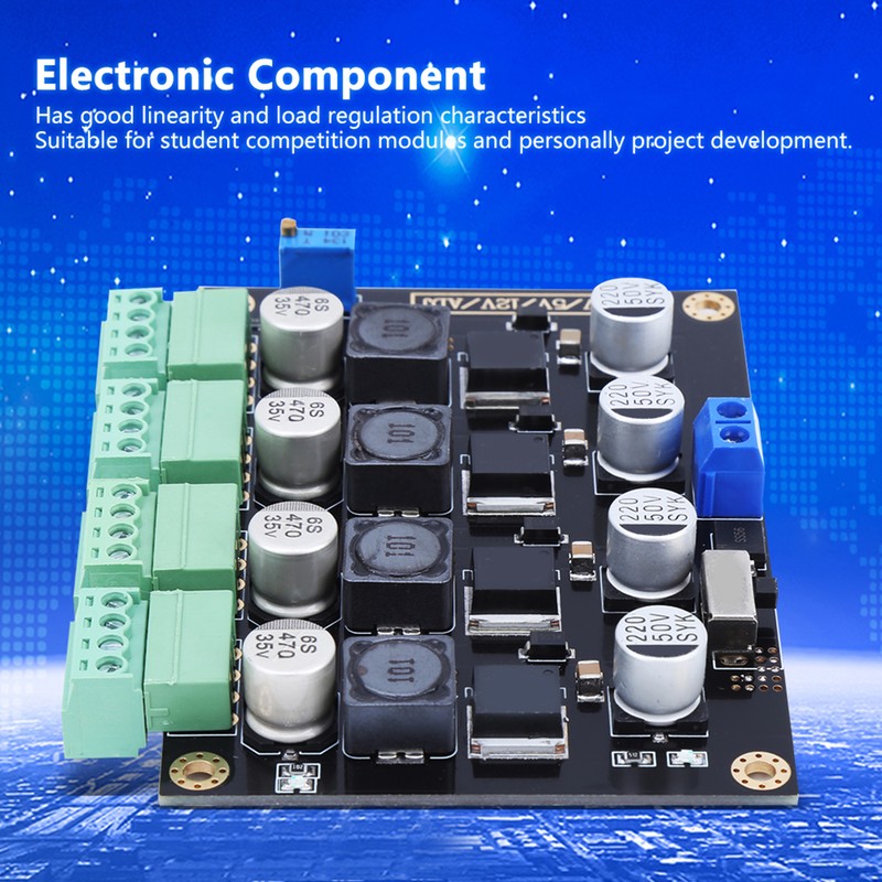Switching Power Supply Module Adjustable Multi Channel Electronic Component 5V‑40V