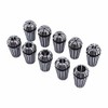 ER16 Collet Set 10PCS ER16 1-10mm Spring Collet Set Chuck