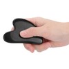 3pcs Obsidian Facial Roller Gua Sha Board Therapy Blindfold Beauty