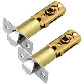 BGTXINGI 2Pcs Tubular Mortice Latch Internal Door Lock Door Latch Adjustable Latch Accessories for Lever Door Handles(60/70mm)
