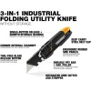 ToughBuilt TB-H4-12-I Pry Bar Utility Knife 4-in-1 Multi Tool Contractor