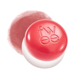 fwee Lip&Cheek Blurry Pudding Pot | Bestie Moment - Seventeen | Makeup Blush, Buildable Lightweight, Multi-Use Soft Matte Finish | 5g