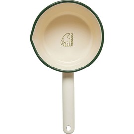 NORDISK 10421001 Outdoor Camping Pot, Enameled Madam Blue, Sauce Pan, 30.5 fl oz (900 ml), Cream (Genuine Japanese Product)