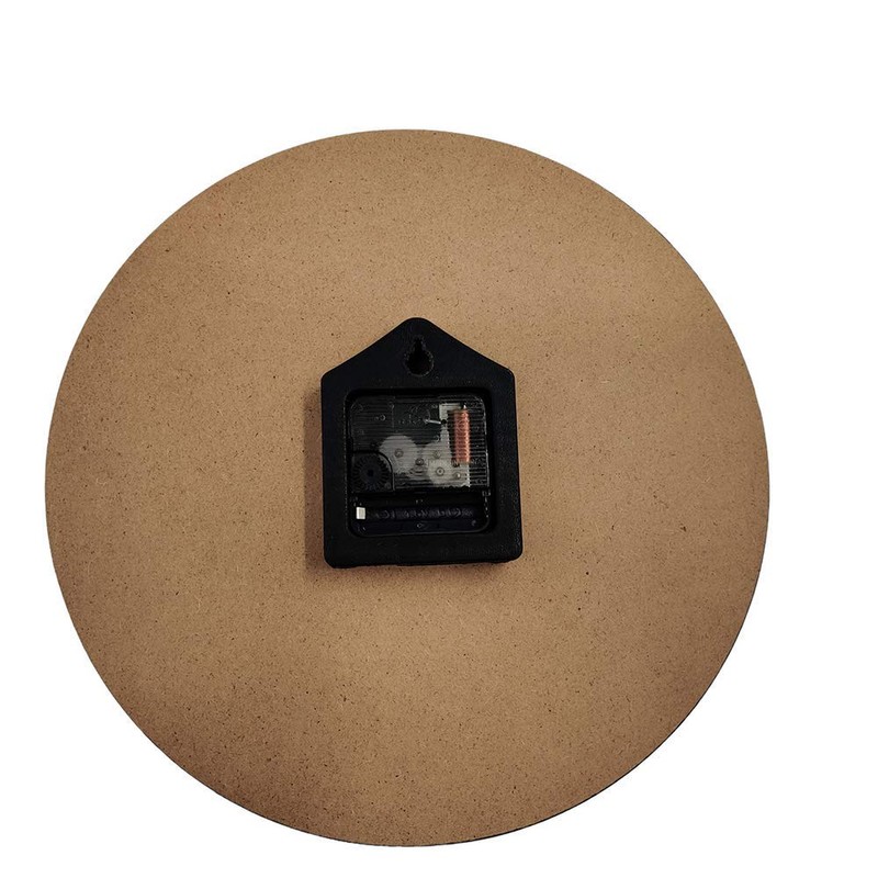 LOHAS Home 30 cm Round Wall Clock Quiet Non Ticking