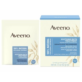 Aveeno Soothing Oatmeal Bath Treatment, 1.5 oz. Packet - BX (8 ct)