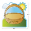 Fun Express - Eggcellent Easter Basket Make A Sticker for