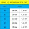 FLUORY BJJ Cinturón para niños, cinturones brasileños Jiu Jitsu hechos