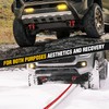 Nilight (2 Pack) Demon Front Tow Hook Mounting Bracket with