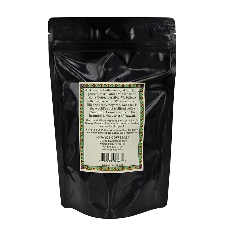 Kona Joe Gourmet Espresso Coffee Blend, Ground Coffee (8 oz)