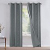 BUHUA Blackout Curtains for Bedroom 2 Panels Set, Grommet Thermal