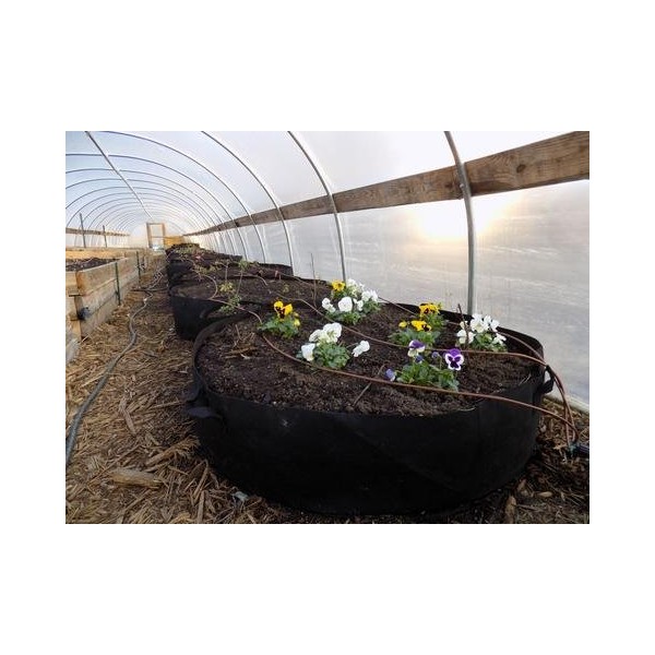 Bootstrap Farmer Large Grow Bag Raised Bed with Handles, 3