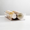 mDesign Plastic Kitchen or Pantry Storage Bins with Handles -