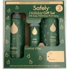 Safely 3 Piece Holiday Gift Set Dish Soap, Hand Soap,