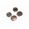 4 Pack 9/16" Metal Hole Plugs- Nickel Plated SP-563-NK