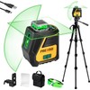 PREXISO 360 Laser Level Tripod-IP54 Rechargeable Wide Angle Vertical Line