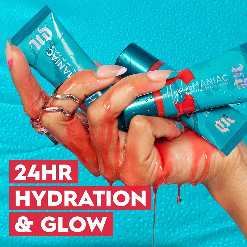 Urban Decay Hydromaniac – Rubor Líquido Hidratante de Larga Duración,