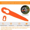 Pack of 120 Replacement Plastic Blades, Compatible with Stihl Polycut