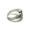 Sterling silver men's ring solid hallmarked 925 Sword R001787