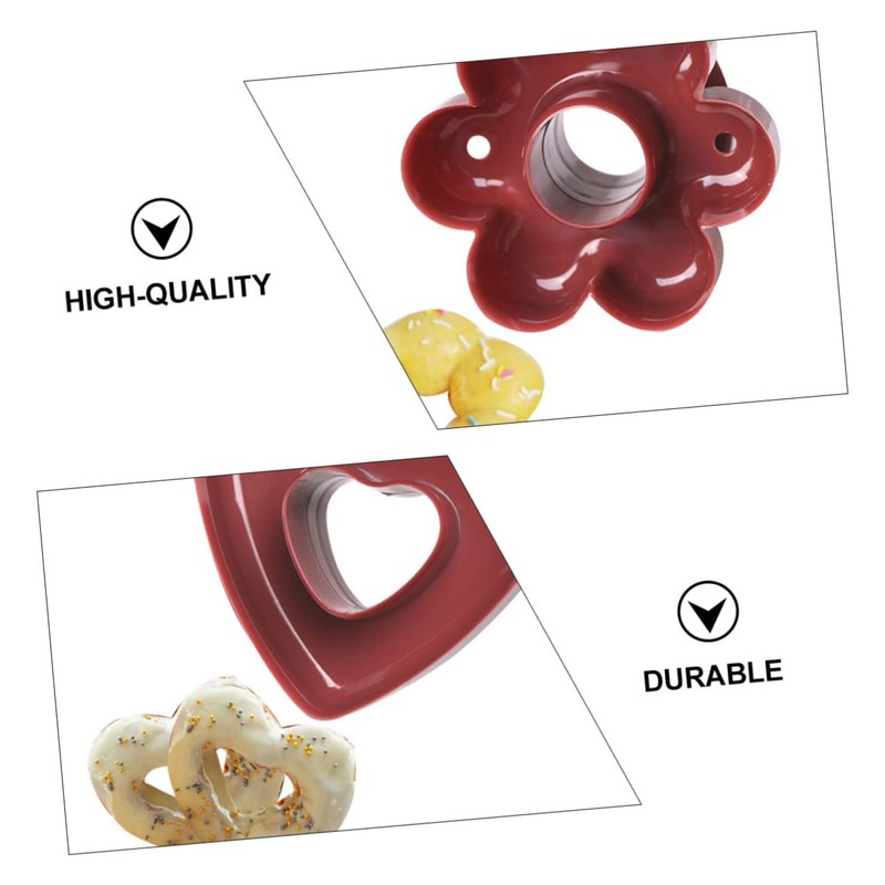 ULTECHNOVO 3Pcs Donut Mold Versatile Plastic Moulds for DIY Desserts
