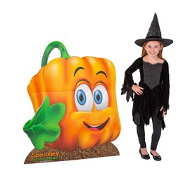 Fun Express 45 1/2" Spookley the Square Pumpkin Cardboard Cutout Stand-Up