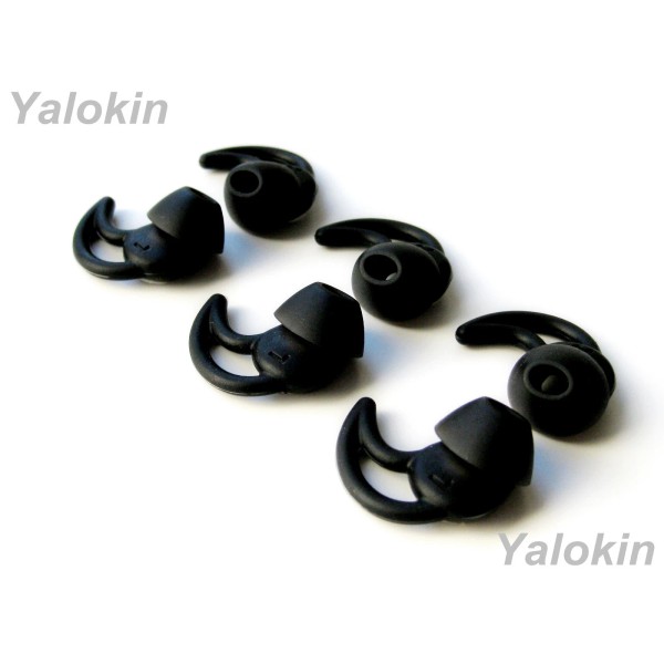 NICKSTON 6pcs: Medium Size (B) Earbuds buds Eartips Ear tips
