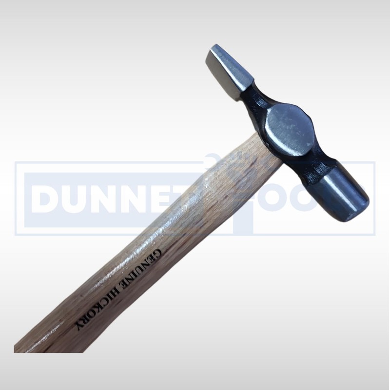 Dunnet Tools Traditional Cross Pein Hammer with Wooden Handle -