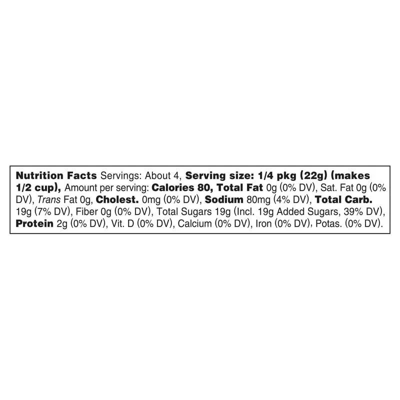 Jell-O Jell O Peach Flavor Gelatin Mix 3 Ounce Pack