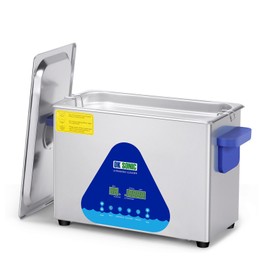 DK SONIC DK SONIC Ultrasonic Cleaner,4L Professional Sonic Cleaner with Cleaning Basket.Digital Control Ultrasonic Parts Cleaner for Cleaning Carburetor Parts,Eyeglasses,Watchband,Coins.(110V,1.06Gal)