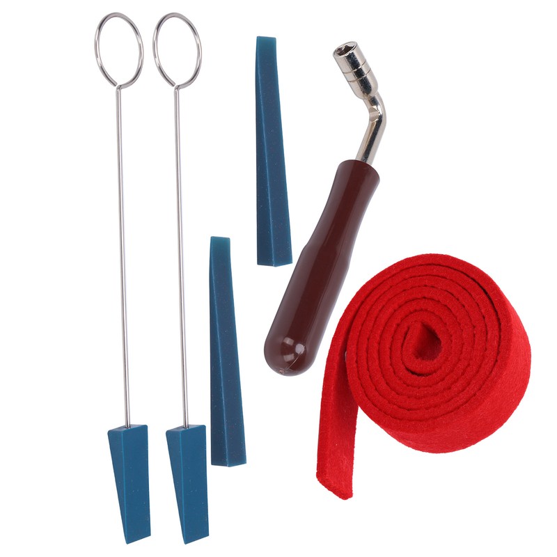 Piano Tuning Tool Temperament Strip Pin Wrench Mutes Musical Instrument