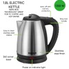 Emerald Stainless Steel Electric Kettle Water Boiler Heater Tea Kettle,