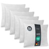 Lileno Home Cushion Filling Set of 6, Washable Inside Cushions,