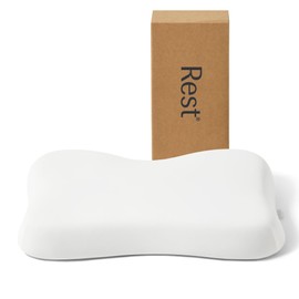 REST® Evercool® Cooling Pillow, Instant Cool-to-Touch Shell Fabric & Breathable Silicone Sponge Core for All-Night Temperature Regulation & Ergonomic Support, High, Arctic White