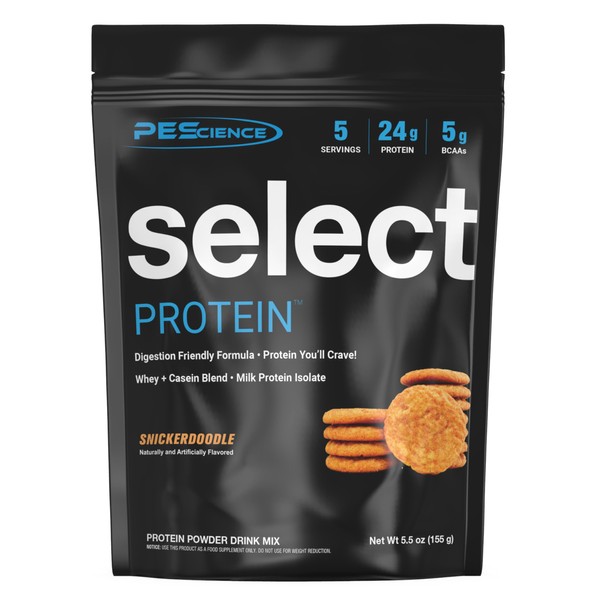 Select Protein Powder – Snickerdoodle, 5 Servings, Whey & Casein