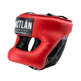 Mictlán Underworld Careta de Boxeo, Fabricada en Vinil, Unitalla Adulto (Rojo)