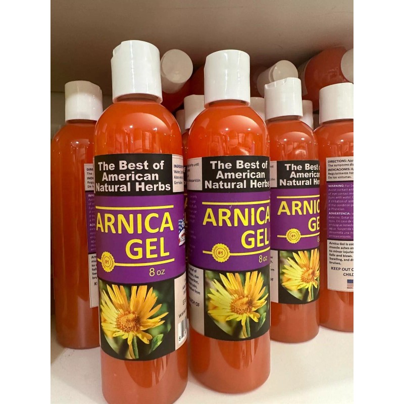 ARNICA MONTANA GEL 8 Oz support RELIEF BRUISES MUSCLE ACHES